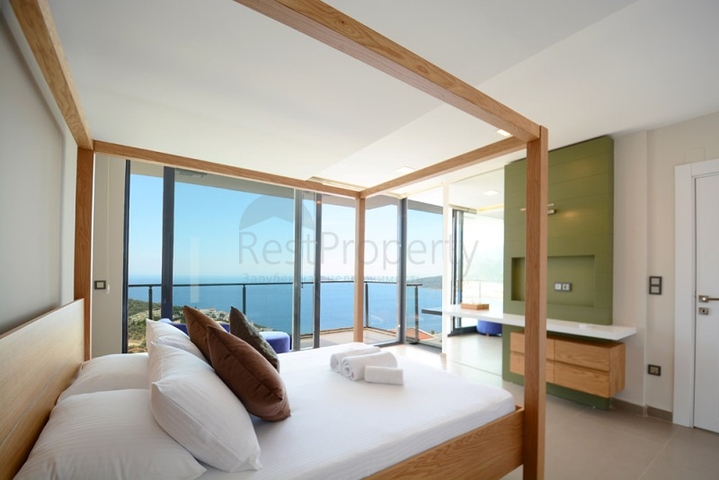 Очаровательная вилла с видом на море в Калкане