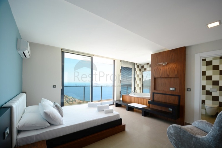 Очаровательная вилла с видом на море в Калкане