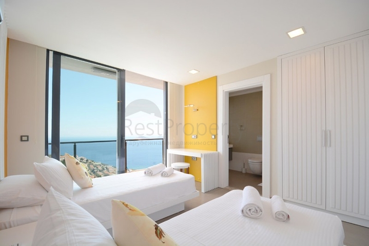 Очаровательная вилла с видом на море в Калкане