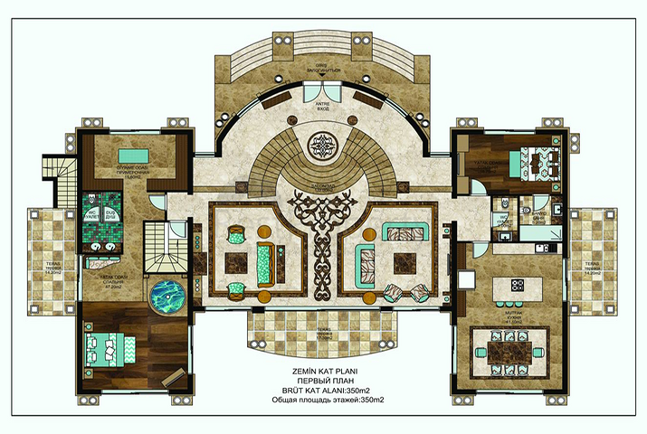 Роскошные виллы класса "люкс" в Кемере