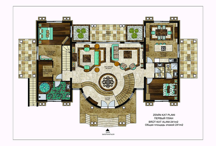 Роскошные виллы класса "люкс" в Кемере