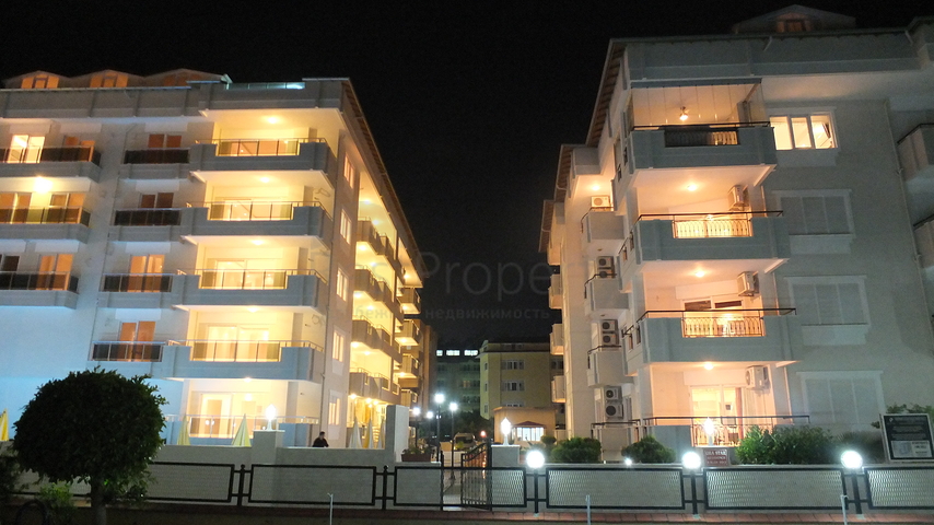 Прекрасная квартира 2+1 с видом на море в центре Обы