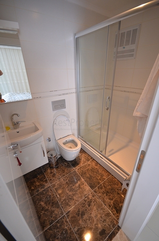 Прекрасная квартира 2+1 с видом на море в центре Обы