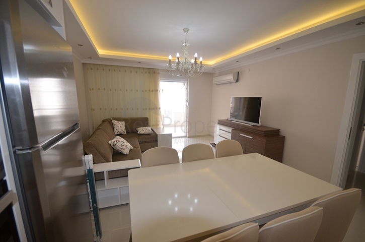 Светлая и просторная квартира в жилом комплексе с бассейном в районе Оба