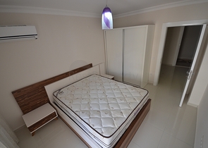 Светлая и просторная квартира в жилом комплексе с бассейном в районе Оба