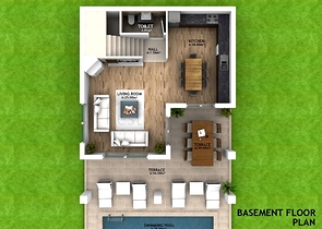 Вилла 4+1 на стадии проектирования в Олюдениз, Фетхие
