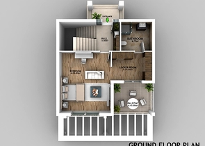 Вилла 4+1 на стадии проектирования в Олюдениз, Фетхие