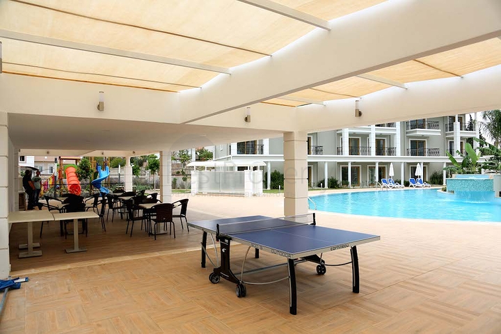 Новый жилой комплекс в живописной долине среди хвойного леса с видом на горы