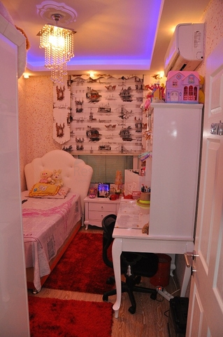 Квартира 2+1 в центре Алании с видом на горы и море