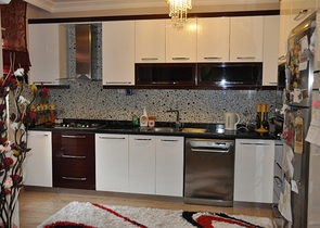 Квартира 2+1 в центре Алании с видом на горы и море