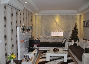 Квартира 2+1 в центре Алании с видом на горы и море