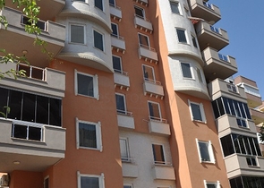 Квартира 2+1 в центре Алании с видом на горы и море