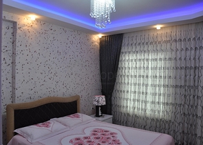 Квартира 2+1 в центре Алании с видом на горы и море