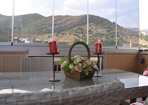 Квартира 2+1 в центре Алании с видом на горы и море