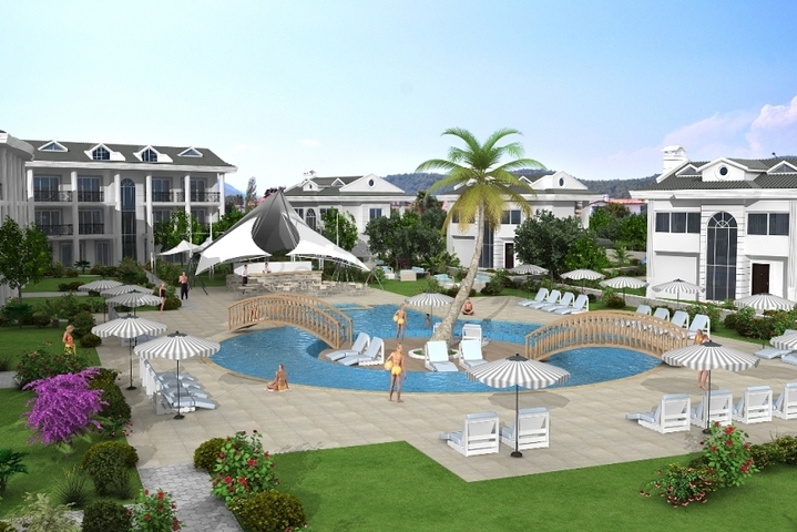 Современные апартаменты 2,3+1 в Хисароню