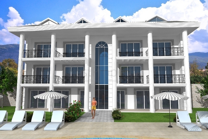 Современные апартаменты 2,3+1 в Хисароню