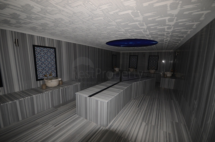 Квартира 1+1 в комплексе отельного плана в Кестеле