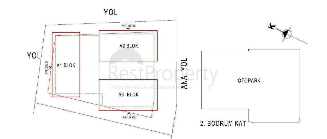 Просторные апартаменты 2+1 в Анталии с рассрочкой до 5 лет от строительной компании