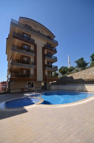 Новые квартиры 2+1 и 3+1  в комплексе  с видом на море