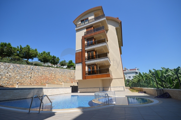 Новые квартиры 2+1 и 3+1  в комплексе  с видом на море