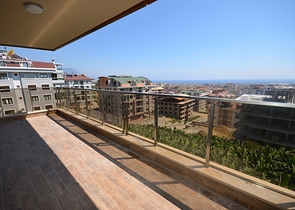 Новые квартиры 2+1 и 3+1  в комплексе  с видом на море