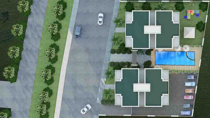 Квартиры 2+1 в новом готовом проекте в Анталии