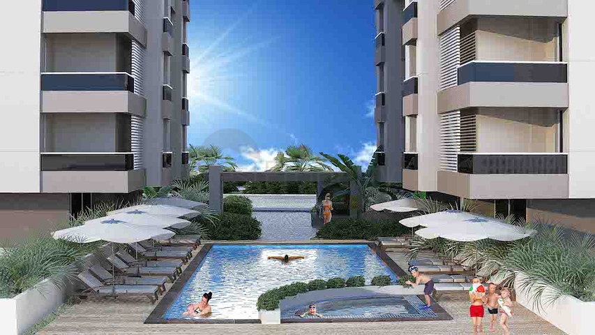 Квартиры 2+1 в новом готовом проекте в Анталии