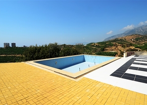 Шикарная вилла 6+2 с собственным бассейном в Каргыджаке 