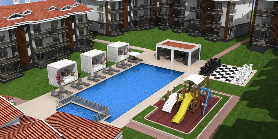 Новый проект в районе Ташьяка, Фетхие