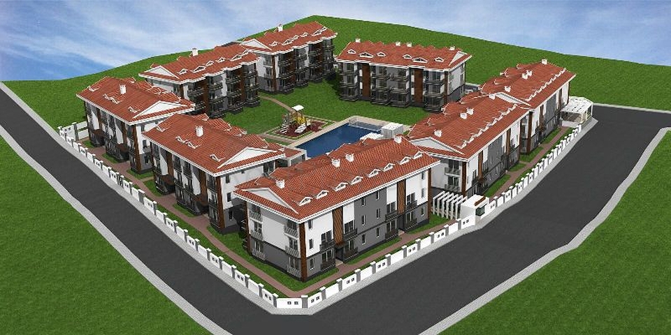 Новый проект в районе Ташьяка, Фетхие