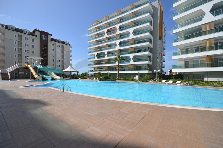 Квартира-студия в аренду в благоустроенном комплексе в Авсалларе