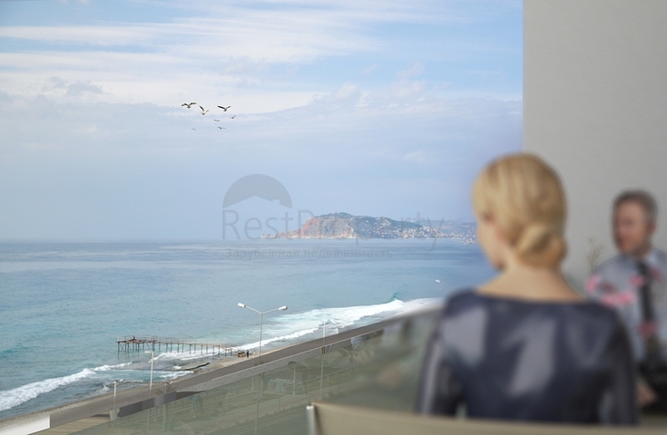 Новый уникальный комплекс в Махмутларе на первой линии