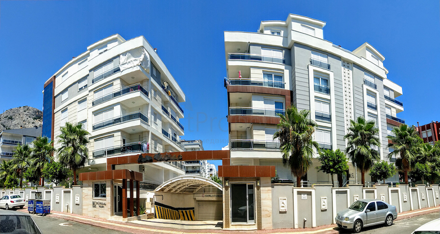 Квартира 1+1 с газовым отоплением в Коньяалты Анталья