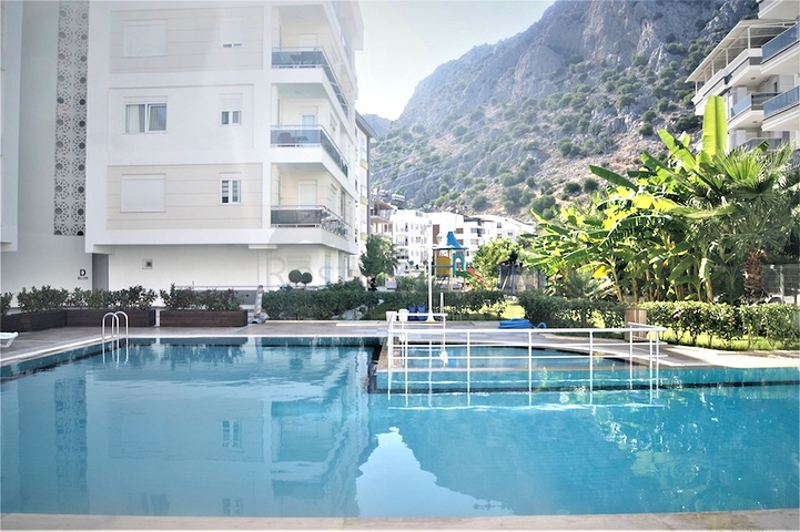 Квартира 1+1 с газовым отоплением в Коньяалты Анталья