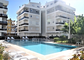 Квартира 1+1 с газовым отоплением в Коньяалты Анталья