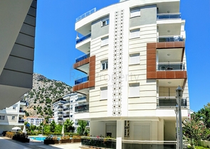 Квартира 1+1 с газовым отоплением в Коньяалты Анталья