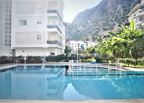 Квартира 1+1 с газовым отоплением в Коньяалты Анталья