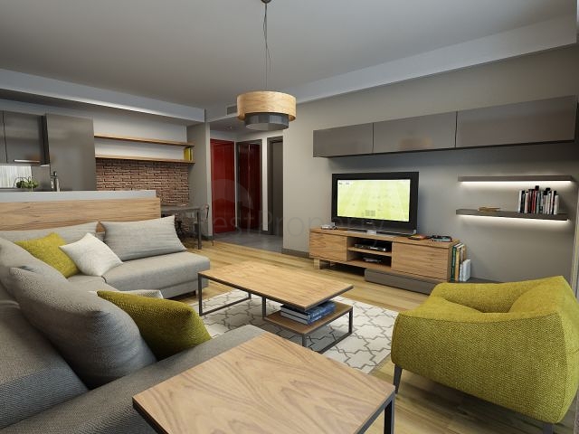 Квартиры 1+1  в комплексе с бассейном в районе Унжалы, Анталья