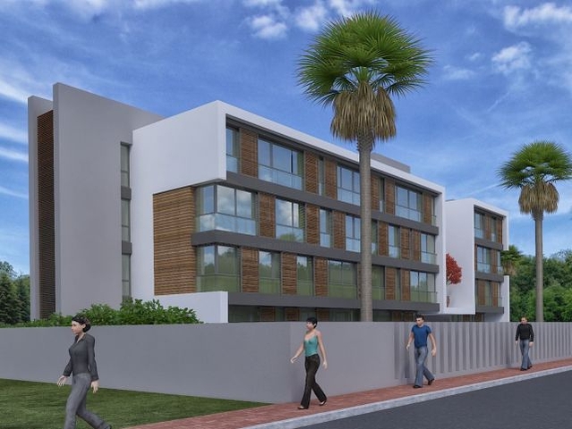 Квартиры 1+1  в комплексе с бассейном в районе Унжалы, Анталья