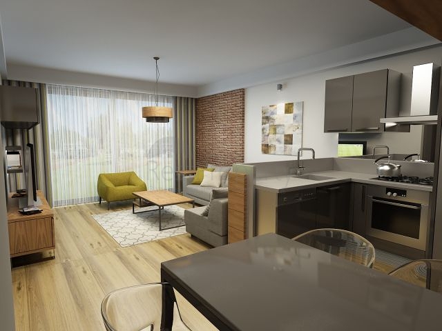 Квартиры 1+1  в комплексе с бассейном в районе Унжалы, Анталья