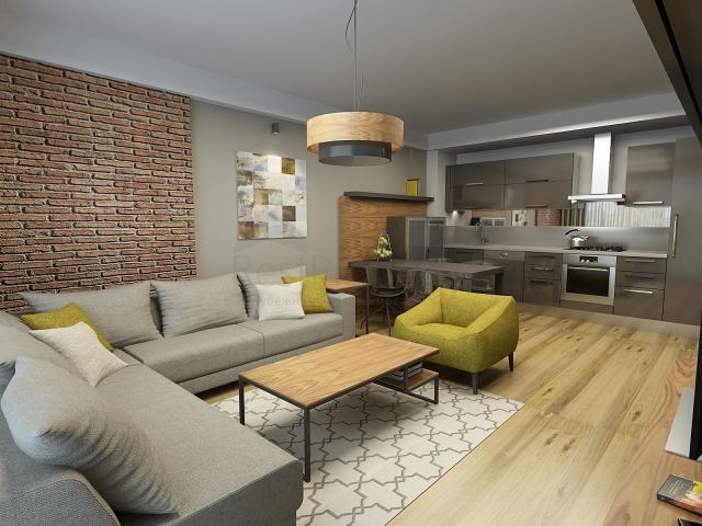 Квартиры 1+1  в комплексе с бассейном в районе Унжалы, Анталья