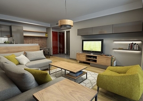 Квартиры 1+1  в комплексе с бассейном в районе Унжалы, Анталья