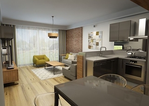 Квартиры 1+1  в комплексе с бассейном в районе Унжалы, Анталья