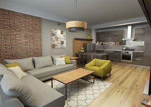 Квартиры 1+1  в комплексе с бассейном в районе Унжалы, Анталья