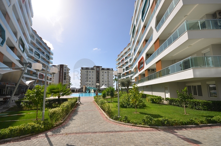 Двухкомнатная квартира в комплексе 5* в Авсалларе