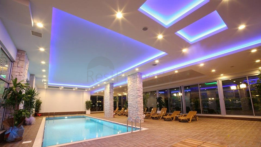 Двухкомнатная квартира в комплексе 5* в Авсалларе