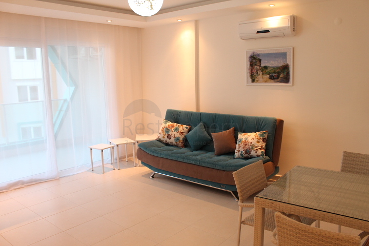 Двухкомнатная квартира в комплексе 5* в Авсалларе