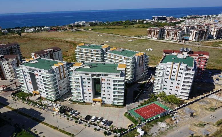 Двухкомнатная квартира в комплексе 5* в Авсалларе