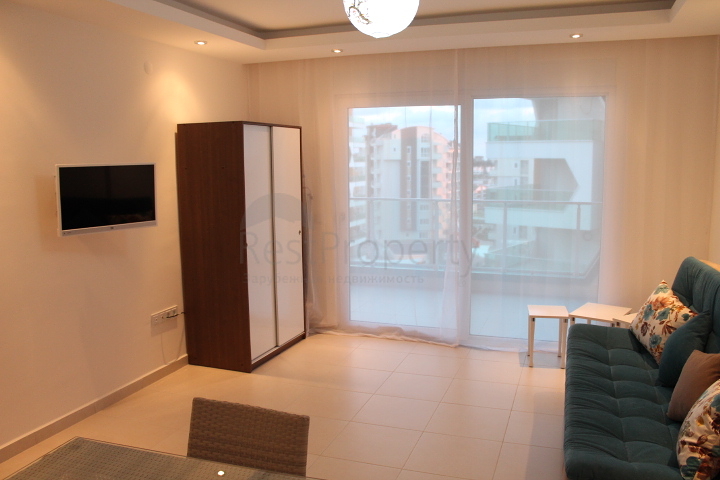 Двухкомнатная квартира в комплексе 5* в Авсалларе