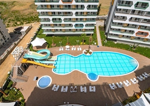 Двухкомнатная квартира в комплексе 5* в Авсалларе